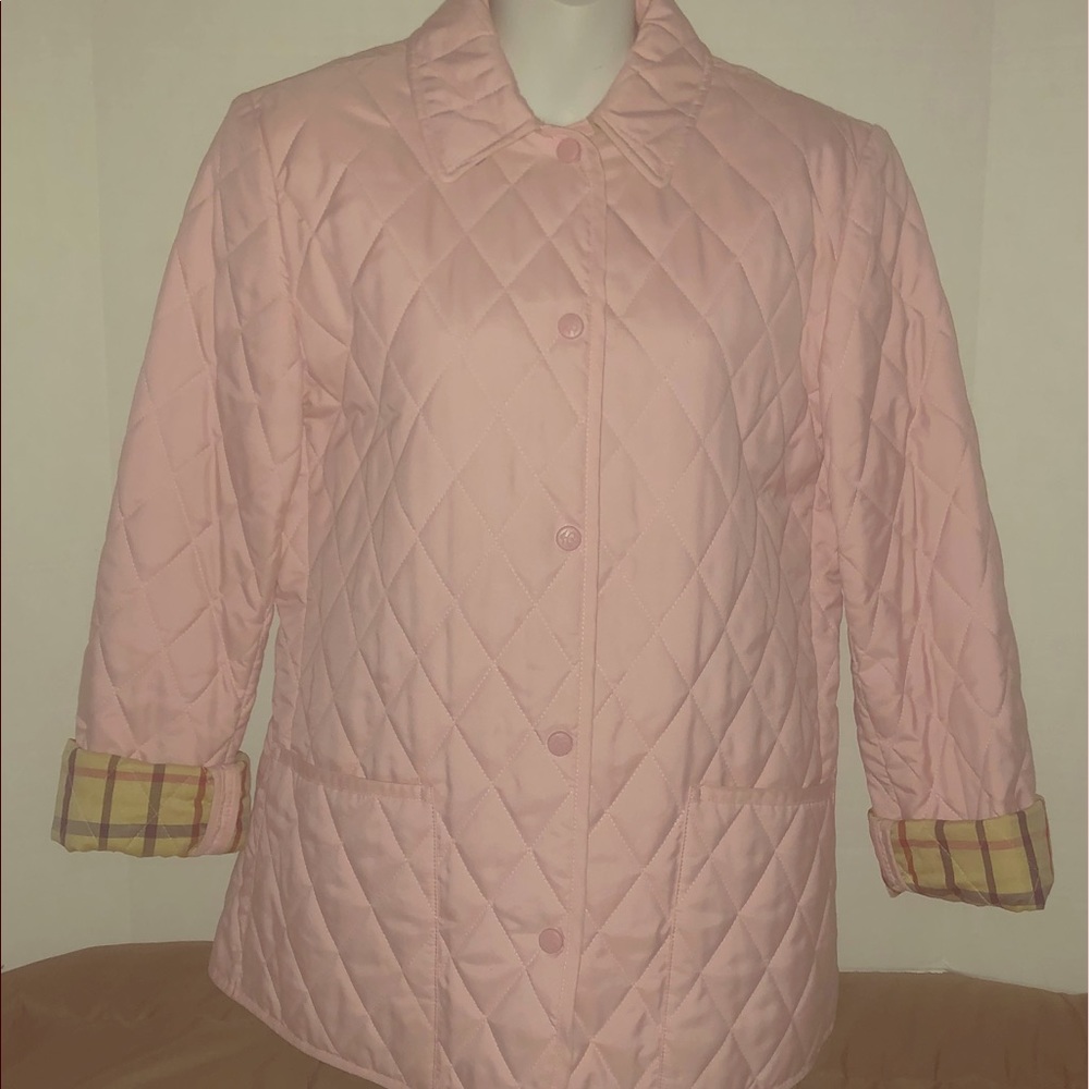Brooks brothers quilted fall coat.